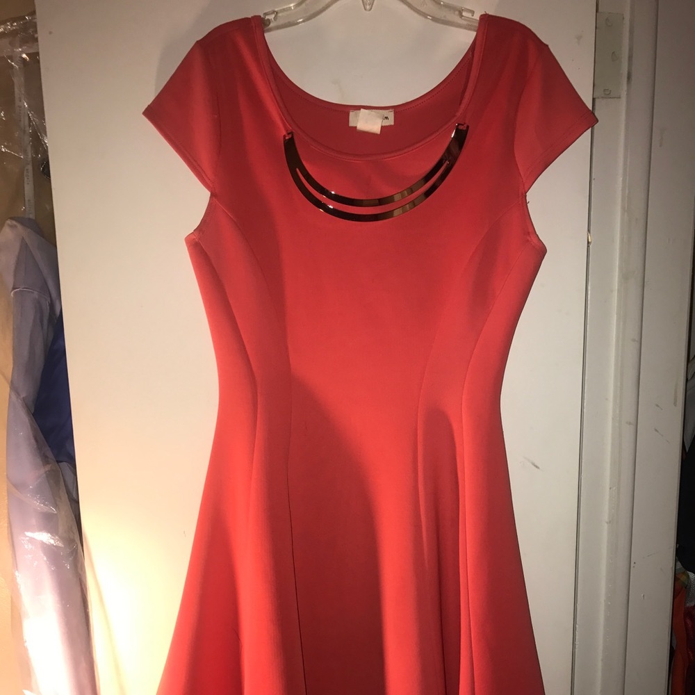 Peach dress from Marshals